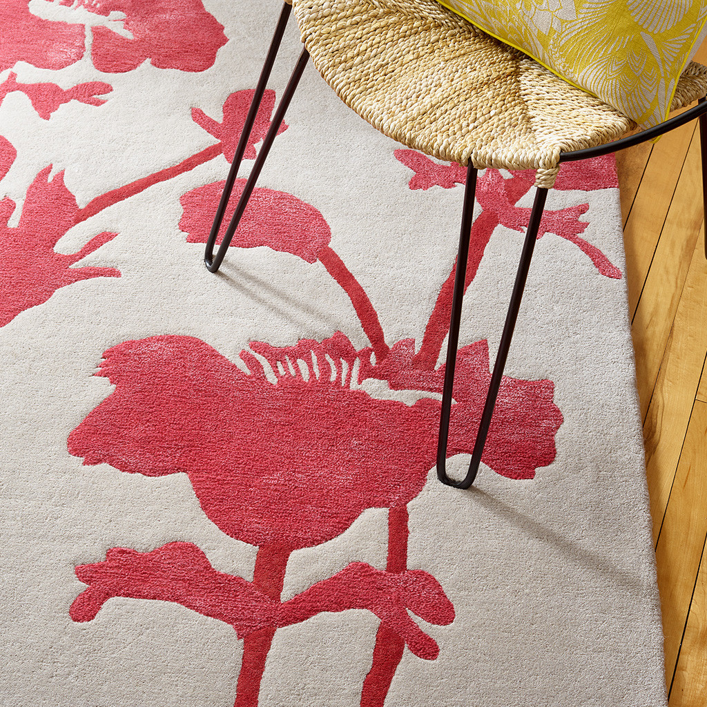 Florence Broadhurst Floral 300 Poppy 039600